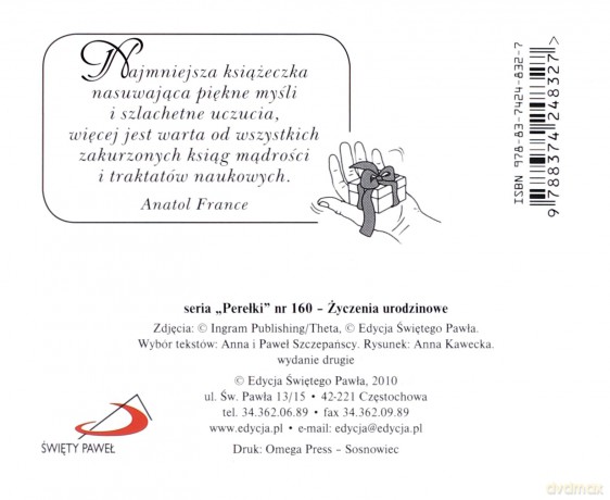 Życzenia Urodzinowe Perełki [KSIĄŻKA]