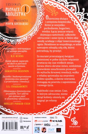 Jaśminowy tron. Cykl Płonące królestwa (Tom 1) - Tasha Suri [KSIĄŻKA]