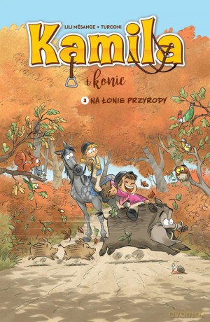 Kamila i Konie. Na łonie przyrody (Tom 3) - null [KOMIKS]