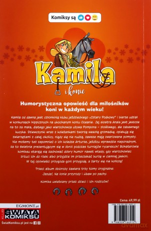 Kamila i Konie. Na łonie przyrody (Tom 3) - null [KOMIKS]