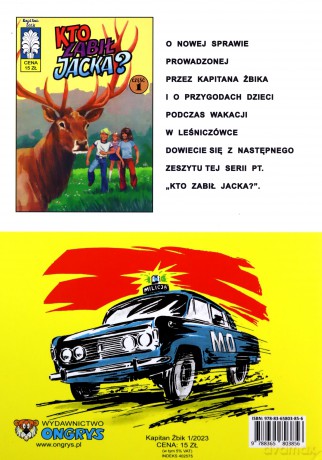 Kapitan Żbik Jaskinia zbójców - Stanisław Milc, Jerzy Wróblewski [KOMIKS]