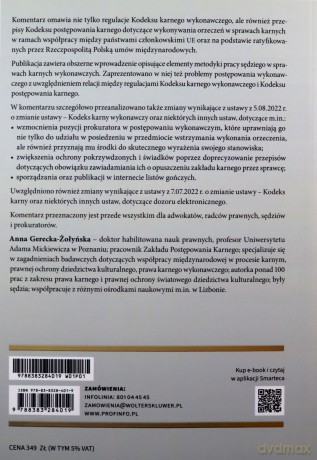 Kodeks karny wykonawczy Komentarz [KSIĄŻKA]