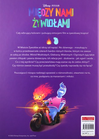 Między nami żywiołami. Opowieść filmowa. Disney Pixar - Suzanne Francis [KSIĄŻKA]