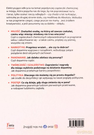 Mózg chce więcej Dopamina Naturalny dopalacz - Lieberman Daniel Z., E. Long Michael [KSIĄŻKA]