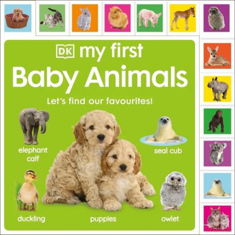 My First Baby Animals: Let's Find Our Favourites! [KSIĄŻKA]
