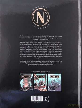 Nautilus (Tom 3 Dziedzictwo kapitana Nemo - Mariolle Mathieu [KOMIKS]