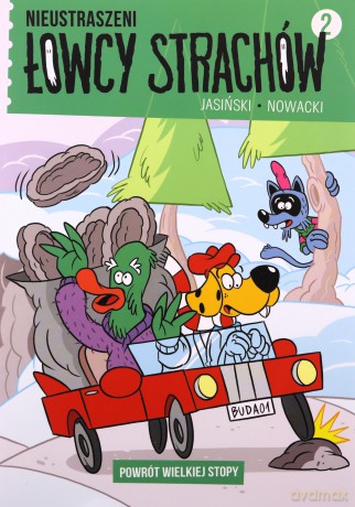 Nieustraszeni Łowcy Strachów 2 Powrót Wielkiej Stopy - Maciej Jasiński [KOMIKS]