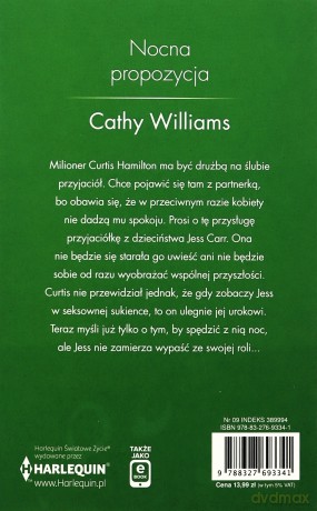 Nocna propozycja 9 - Cathy Williams [KSIĄŻKA]