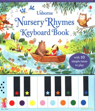 Nursery Rhymes Keyboard Book - Sam Taplin [KSIĄŻKA]