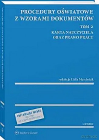 Procedury oświatowe z wzorami dokum (Tom 2) [KSIĄŻKA]