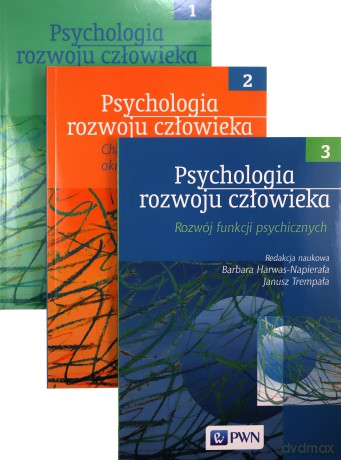 Psychologia rozwoju człowieka (Tom 1-3) - Janusz Trempała, Barbara Harwas-Napierała [KSIĄŻKA]
