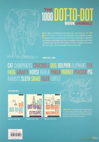 The 1000 Dot-To-Dot Book Animals [KSIĄŻKA]