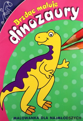 Brzdąc Maluje Dinozaury - Patrycja Gazda [KSIĄŻKA]