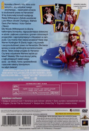 Legalna blondynka [DVD]