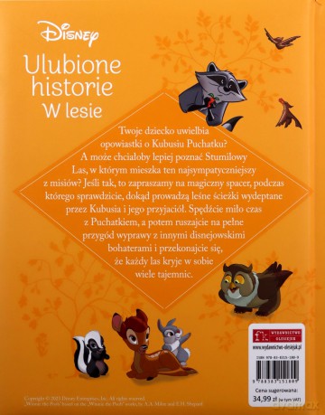 Ulubione historie W lesie Disney [KSIĄŻKA]