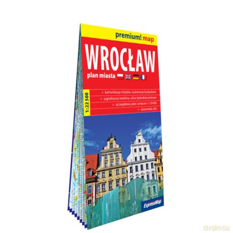 Wrocław plan miasta 1:22 500