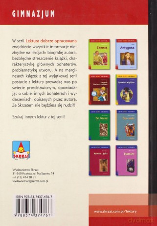 Krzyżacy Lektura Dobrze Opracowana - Henryk Sienkiewicz  [KSIĄŻKA]