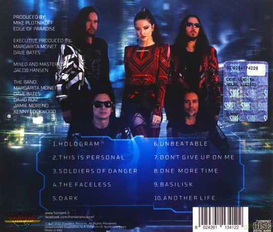 Edge Of Paradise: Hologram [CD]