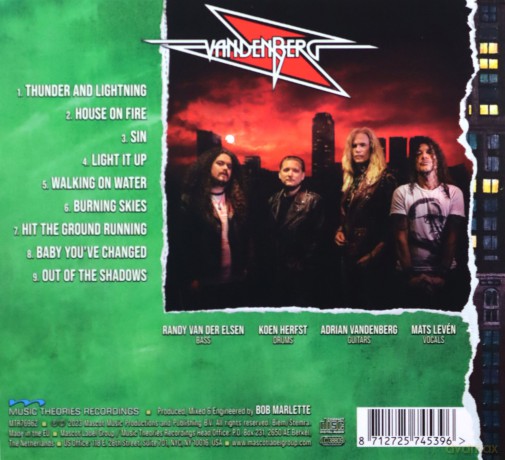 Vandenberg: Sin (digipack) [CD]