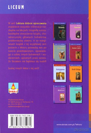 Nie-Boska Komedia Lektura Dobrze Opracowana - Zygmunt Krasiński  [KSIĄŻKA]