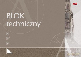 Blok techniczny A3 10K białe kartki Unipap PAKIET 10 sztuk