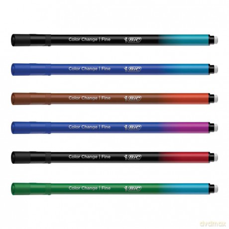 Cienkopisy zmieniające kolor BIC Intensity Color Change 12 kolorów