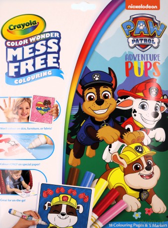 Crayola Color Wonder Psi Patrol