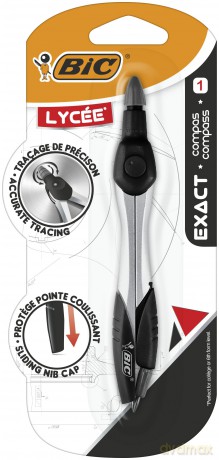 Cyrkiel Exact BIC blister mix kolorów