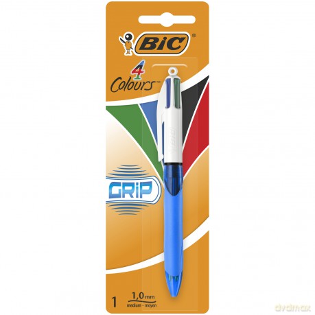 Długopis 4 Colours Grip BIC mix AST blister