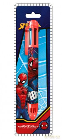 Długopis 6 kolorowy Spiderman MV16028