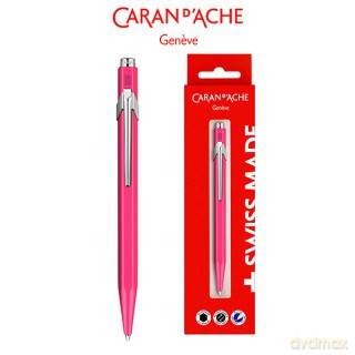 Długopis CARAN DACHE 849 Gift Box Fluo Line Pink różowy