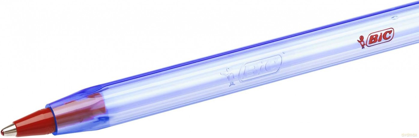 Długopis czerwony BIC Cristal Soft pudełko 50szt