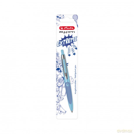 Długopis Herlitz my.pen niebieski jasny-niebiski ciemny