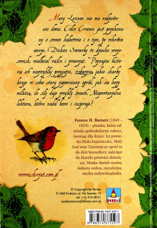 Tajemniczy Ogród Tw - Frances Hodgson Burnett  [KSIĄŻKA]
