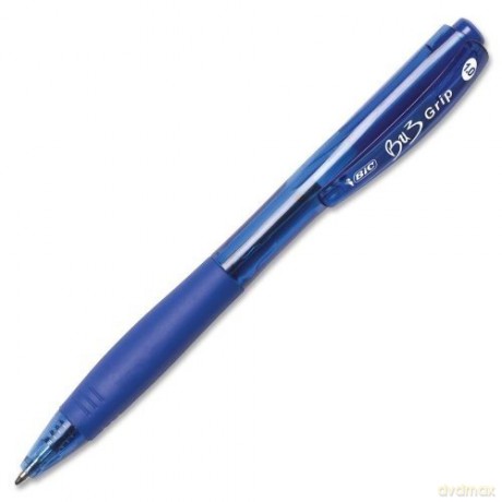 Długopis niebieski BIC Bu3 Grip 4szt blister