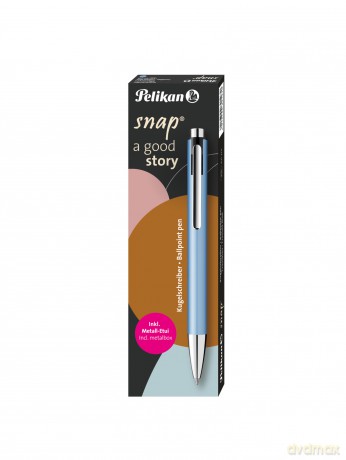 Długopis Pelikan snap k10 metallic blue etui