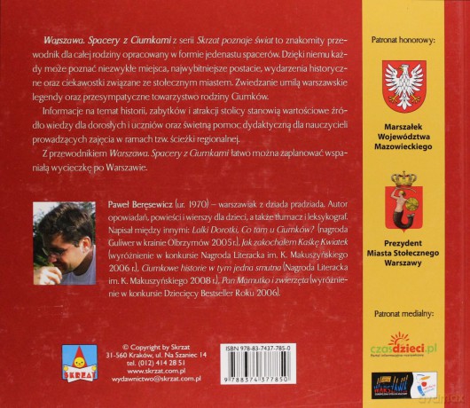 Warszawa Spacery Z Ciumkami Tw - Paweł Beręsewicz  [KSIĄŻKA]