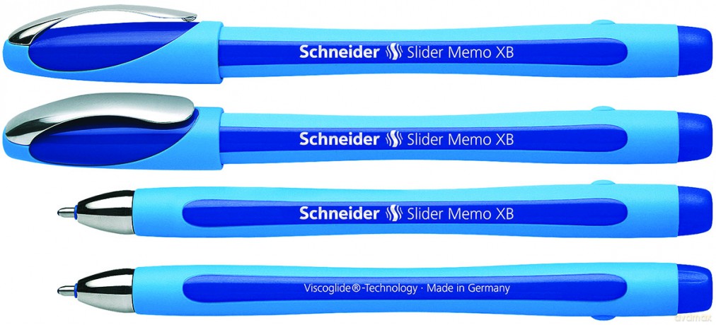 Długopis schneider slider memo xb niebieski