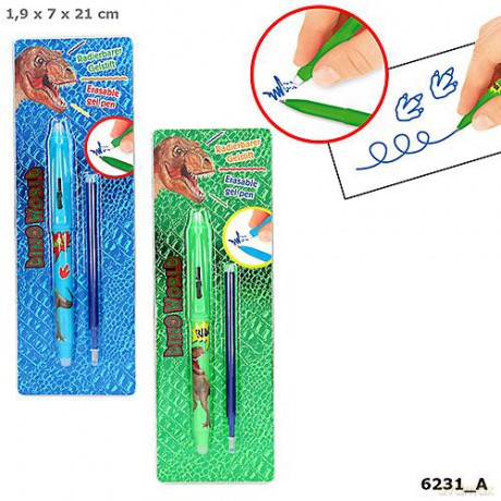 Długopis ścieralny Dino 2 wzory 6231A