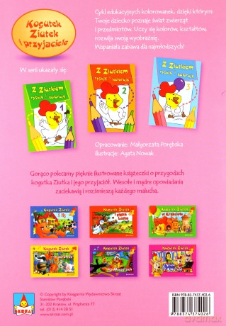 Z Ziutkiem Rysuję I Koloruję 4 [KSIĄŻKA]