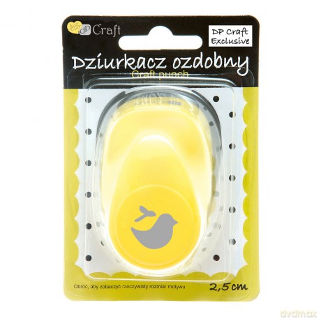 Dziurkacz ozdobny Ptaszek 3 2,5cm mix