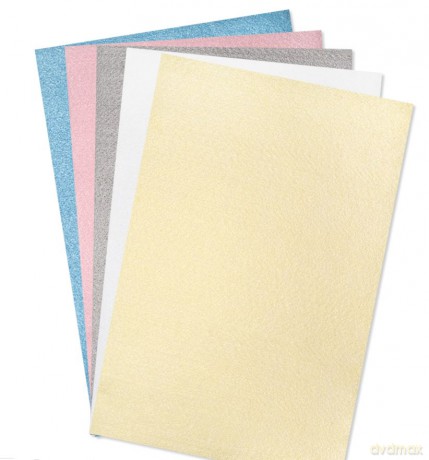 Filc poliestrowy A4 zestaw pastel mix 5 szt.