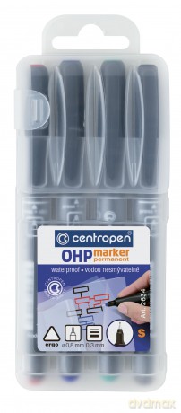 Foliopis Centropen ohp permanent 2634 s 4 kolory