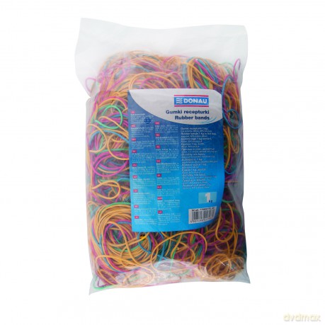 Gumki recepturki donau 1000g mix kolorów