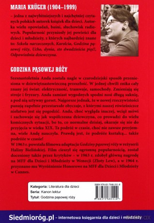 Godzina Pąsowej Róży - Maria Kruger  [KSIĄŻKA]