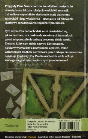 Pan Samochodzik I Fantomas Tw - Zbigniew Nienacki  [KSIĄŻKA]
