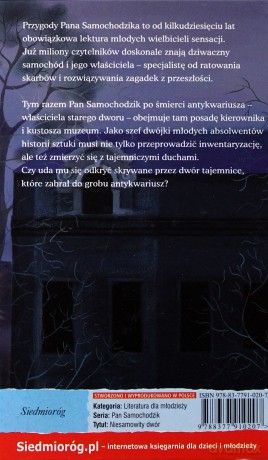 Pan Samochodzik Niesamowity Dwór Tw - Zbigniew Nienacki  [KSIĄŻKA]