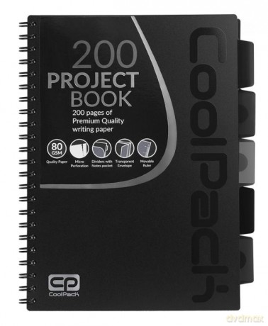 Kołobrulion A4 Coolpack czarny