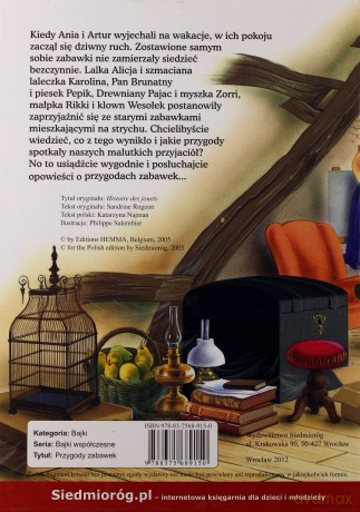 Przygody Zabawek Tw - Katarzyna Najman  [KSIĄŻKA]