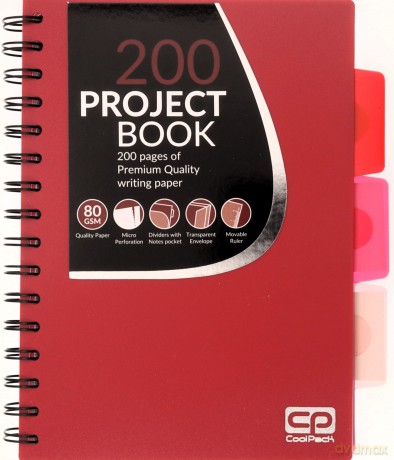 Kołobrulion A5 Coolpack czerwony